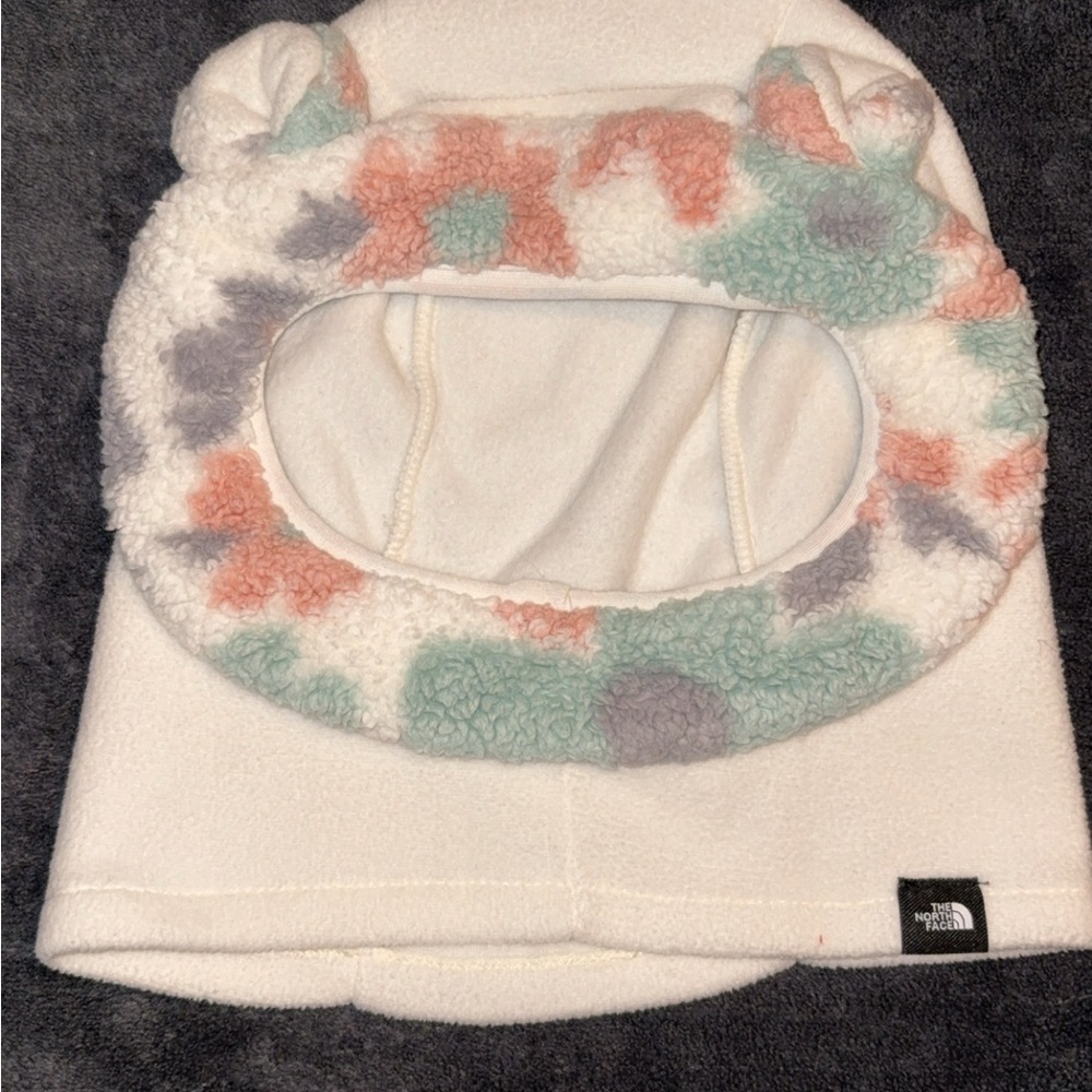 The North Face Kids' Fleece Balaclava - White, Pink, Green, Gray (0-24months)